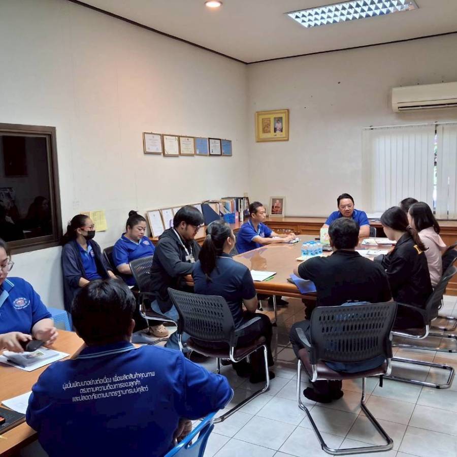 ปศุสัตว์เขต 7 ตรวจประเมินเบื้องต้นและให้คำแนะนำในการผลิตอาหารสัตว์อินทรีย์