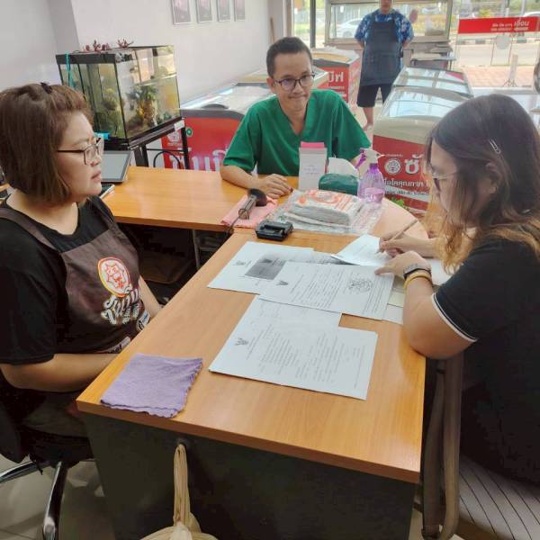 ปศุสัตว์สุพรรณ ตรวจประเมินสถานที่จำหน่ายเนื้อสัตว์ (ปศุสัตว์ OK) ในพื้นที่ อ.เมืองสุพรรณบุรี