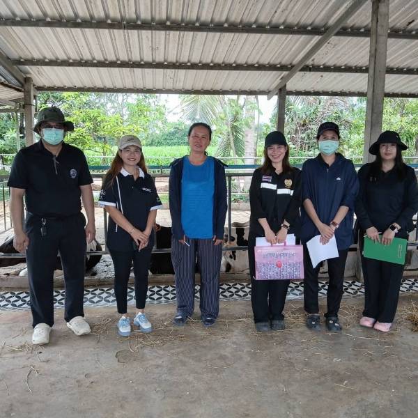 สำนักงานปศุสัตว์จังหวัดนครปฐม  โดยปศุสัตว์จังหวัดนครปฐม ตรวจประเมินการปฏิบัติทางการเกษตรที่ดีด้านปศุสัตว์ (GAP)
