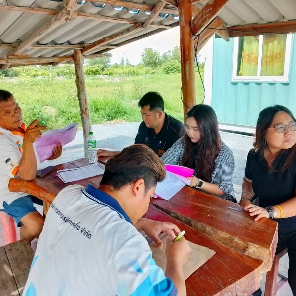 ปศุสัตว์สุพรรณฯ ออกตรวจมาตรฐานฟาร์มสัตว์ปีก (GAP) ในพื้นที่ ต.จรเข้สามพัน อ.อู่ทอง