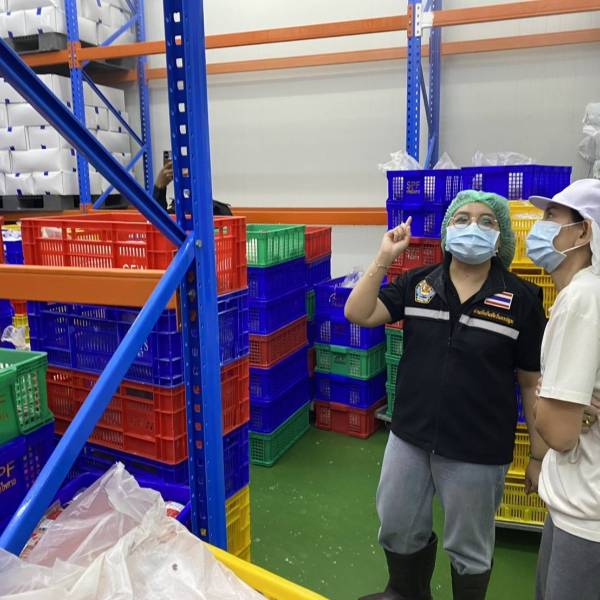 สำนักงานปศุสัตว์จังหวัดนครปฐม  ตรวจรับรองที่พักซากสัตว์