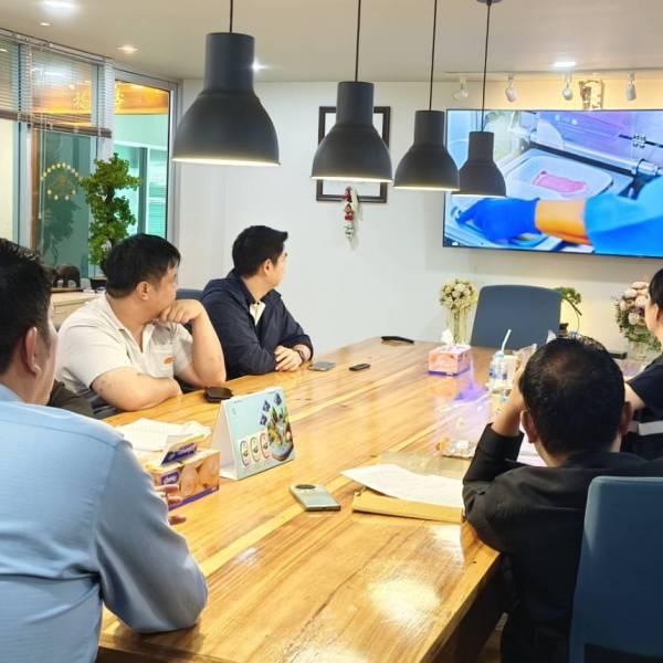 สำนักงานปศุสัตว์จังหวัดนครปฐม โดยกลุ่มพัฒนาสุขภาพสัตว์ ตรวจรับรอง e-Privilege Permit สำหรับที่พักซากสัตว์