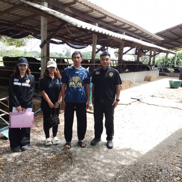 สำนักงานปศุสัตว์จังหวัดนครปฐม  โดยกลุ่มพัฒนาคุณภาพสินค้าปศุสัตว์ และสำนักงานปศุสัตว์อำเภอเมืองนครปฐมตรวจประเมินการปฏิบัติทางการเกษตรที่ดีด้านปศุสัตว์ (GAP)