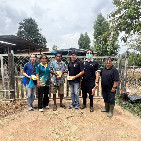 ปศุสัตว์อำเภอสามชุก ลงพื้นที่ตรวจประเมินการรับรองฟาร์มที่มีระบบการป้องกันโรคและการเลี้ยงสัตว์ที่เหมาะสม (GFM) ชนิดแพะ ในพื้นที่ ต.บ้านสระ