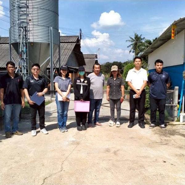 สำนักงานปศุสัตว์จังหวัดนครปฐม ตรวจต่ออายุระบบคอมพาร์ทเมนต์สัตว์ปีกปลอดโรคไข้หวัดนก สำหรับฟาร์มสัตว์ปีกเนื้อ