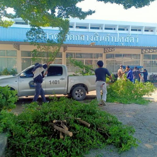 ปศุสัตว์จังหวัดกาญจนบุรี จัดกิจกรรม 5 ส ประจำเดือนพฤศจิกายน 2568