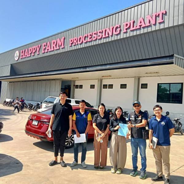 ปศุสัตว์จังหวัดสุพรรณบุรี ตรวจรับรองที่พักซากสัตว์สำหรับการบริโภค ในพื้นที่ ต.หนองผักนาก อ.สามชุก