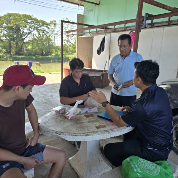 สำนักงานปศุสัตว์จังหวัดนครปฐม ตรวจติดตามโรงฆ่าสัตว์ รอบที่ 1 ประจำปีงบประมาณ 2569