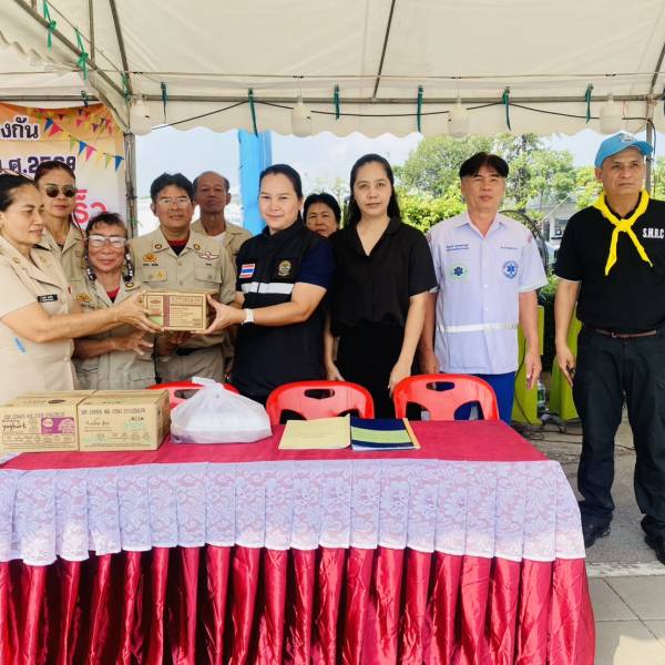 ปศุสัตว์อำเภอกระทุ่มแบนตรวจเยี่ยมจุดตรวจและบริการประชาชน ช่วงเทศกาลปีใหม่ 2569