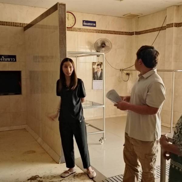 ปศุสัตว์สุพรรณฯ ตรวจติดตามการประกอบกิจการฆ่าสัตว์ รอบที่ 1/2569 ในพื้นที่ อ.อู่ทอง