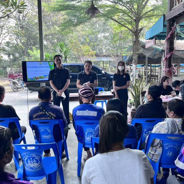 ปศุสัตว์สุพรรณฯ อบรมเกษตรกรโครงการส่งเสริมการทำปศุสัตว์อินทรีย์ ในพื้นที่ ต.พลับพลาไชย อ.อู่ทอง