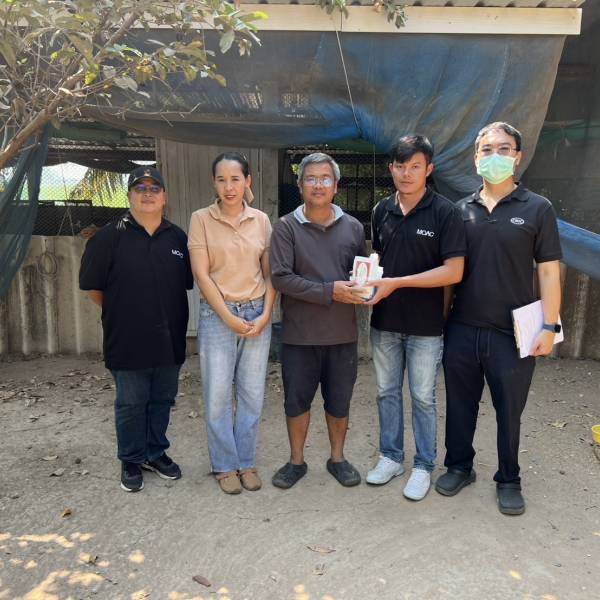 ปศุสัตว์อำเภอสามชุก ตรวจรับรองฟาร์มที่มีระบบการป้องกันโรคและการเลี้ยงสัตว์ที่เหมาะสม (GFM) ในพื้นที่ ต.ย่านยาว และ ต.บ้านสระ