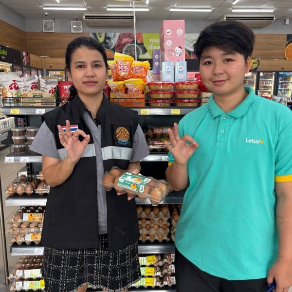 ปศุสัตว์อำเภอศรีประจันต์ ตรวจติดตามสถานที่จำหน่ายเนื้อสัตว์และไข่สด (ปศุสัตว์ OK)  